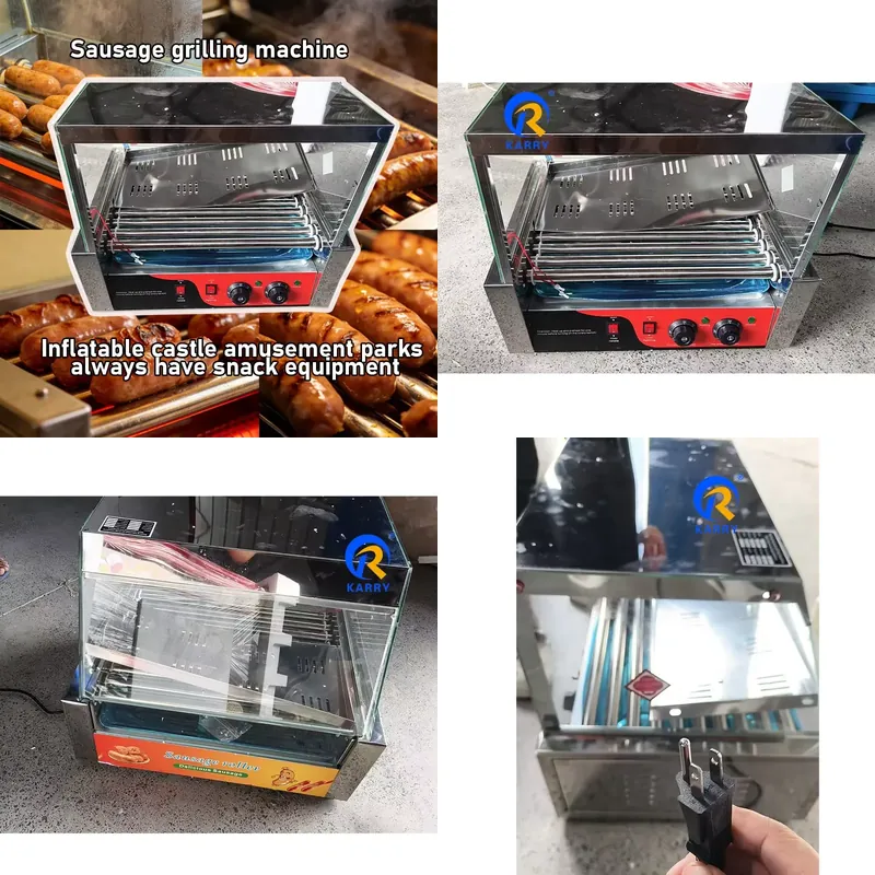 Camping Cooking Equipment Electric - 2026년형 소시지 롤러 기계 상업용 스낵