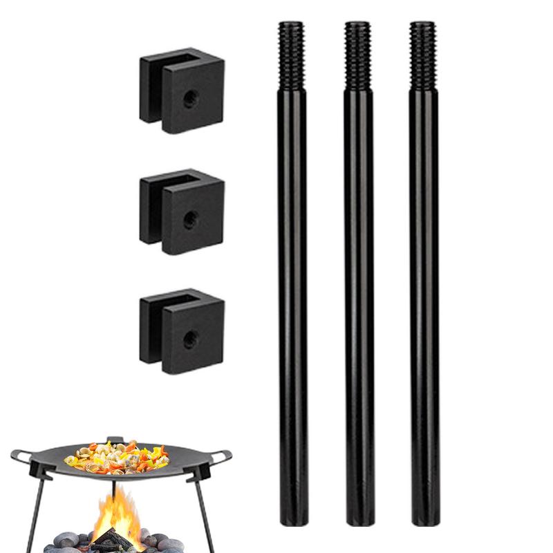 Camping Cooking Fire Pit - 야외 요리용 캠핑 삼각대, 알루미늄 합금,