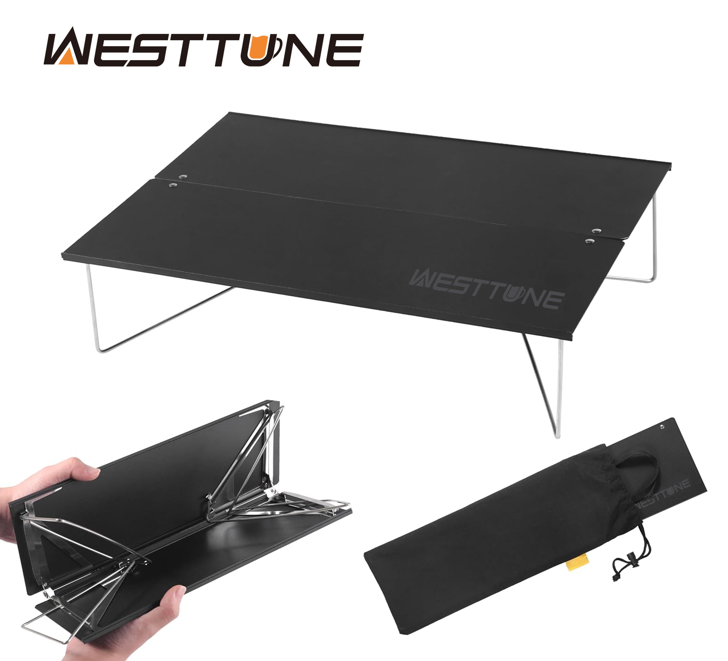 Camping Cooking Table - WESTTUNE 컴팩트 미니 캠핑 테이블 휴대용