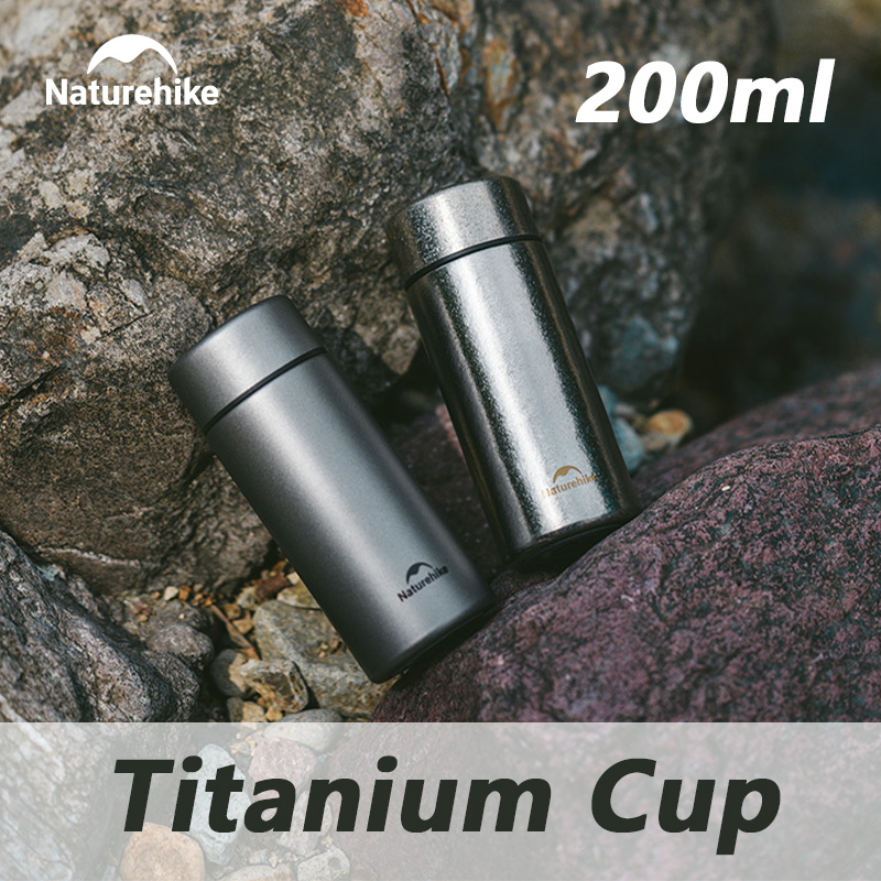 Camping Cooking Mug - 네이처하이크 보온병 컵 200ml 티타늄 컵
