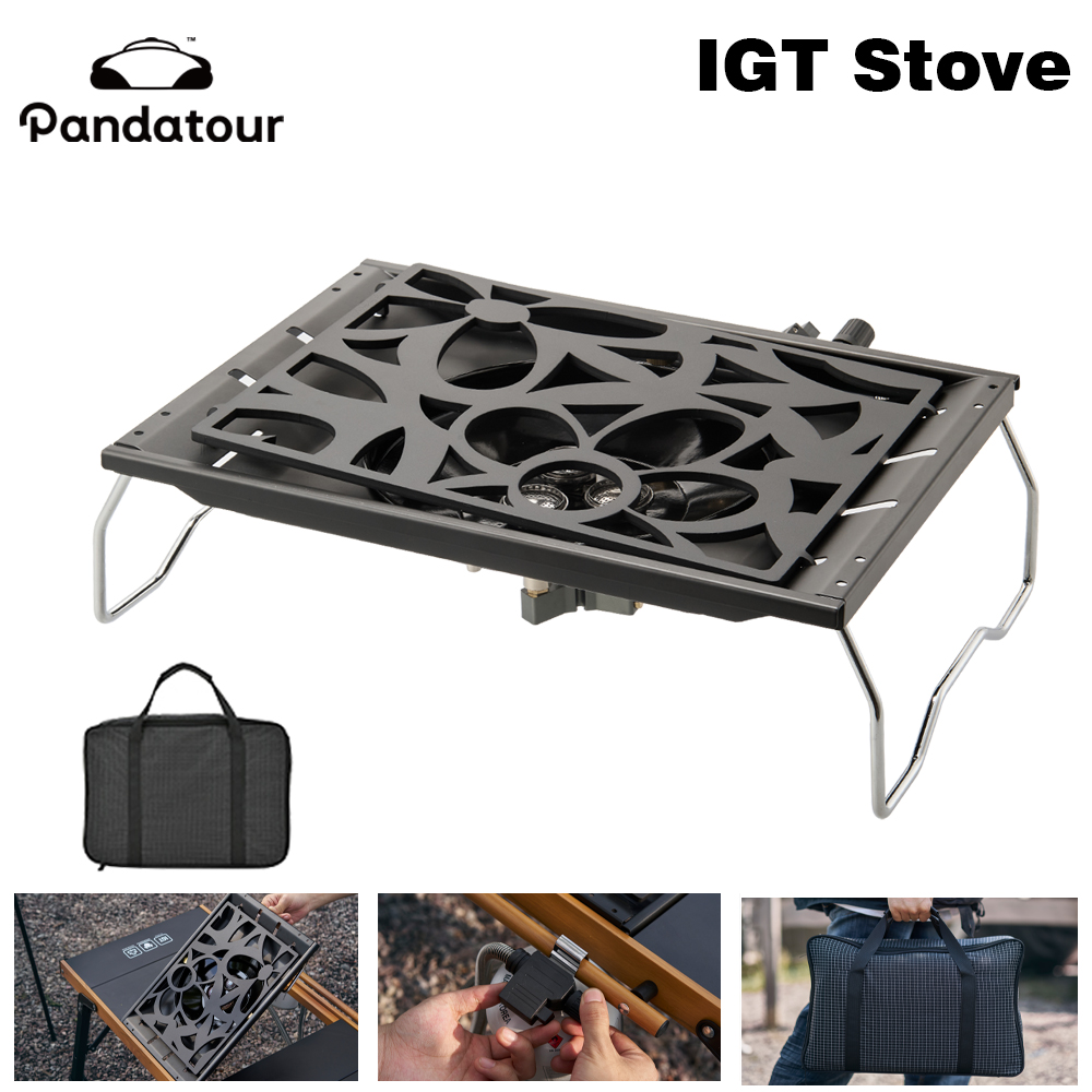 Camping Cooking Table - Pandatour IGT 캠핑 슈퍼 고화력 스토브