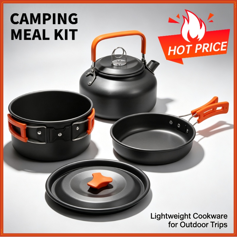 Camping Cooking Full Set - 캠핑 요리 세트 캠핑 조리기구 여행용