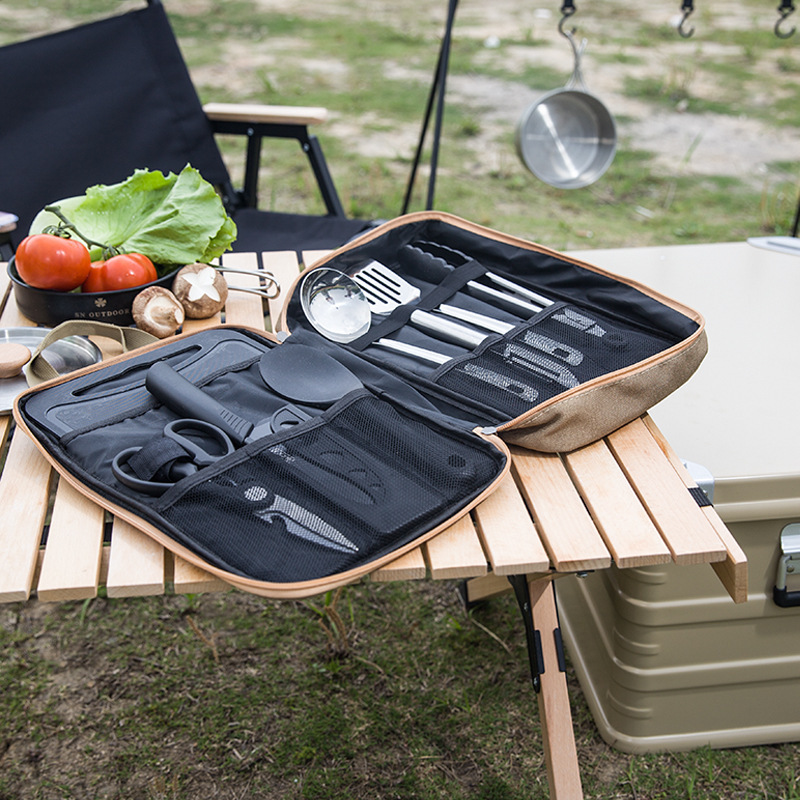 8pcs 캠핑 주방 조리기구 세트 휴대용 가방 야외 여 - Camping Cooking Full Set 리뷰 및 가격