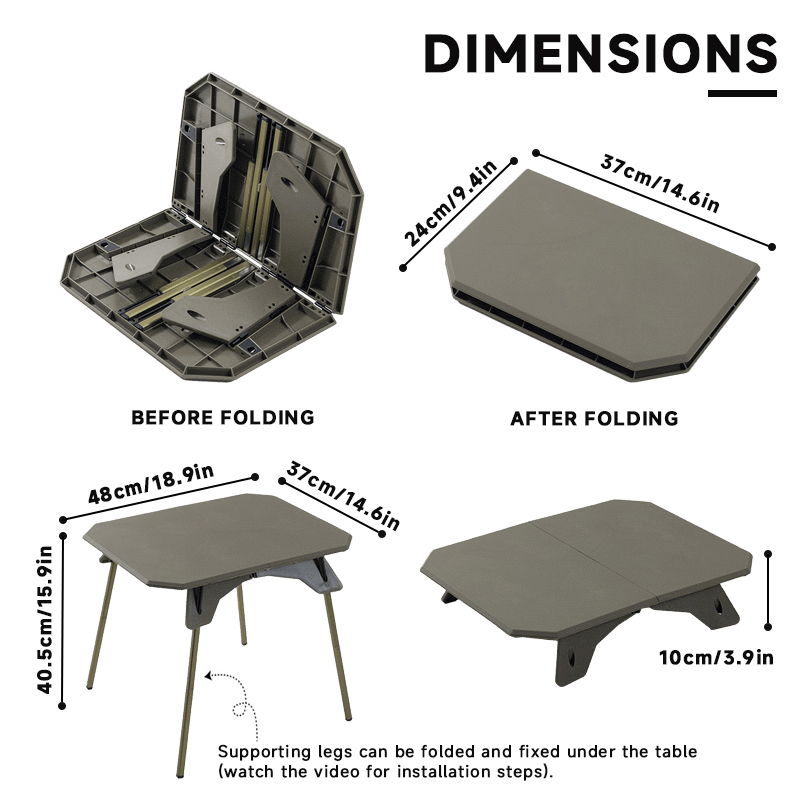WESTTUNE 야외 캠핑 테이블 초경량 이중 목적 테 - Camping Cooking Table 리뷰 및 가격