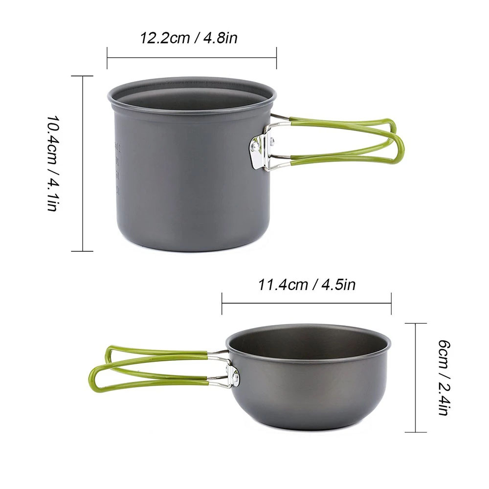 캠핑 조리기구 엉망 키트 초경량 캠핑 냄비 세트 하이킹 - Camping Cooking Full Set 리뷰 및 가격