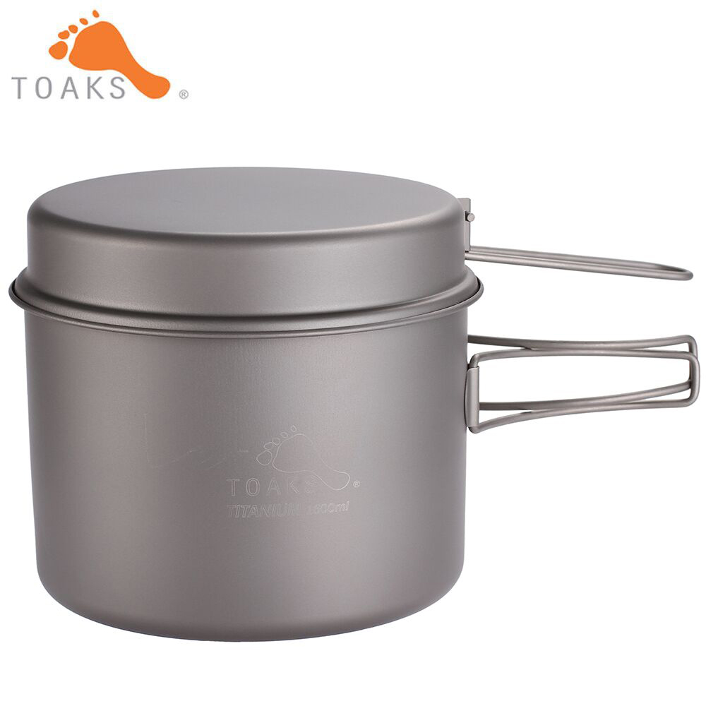 TOAKS 초경량 티타늄 냄비 프라이팬 조리기구 세트, - Camping Cooking Pan Set 리뷰 및 가격