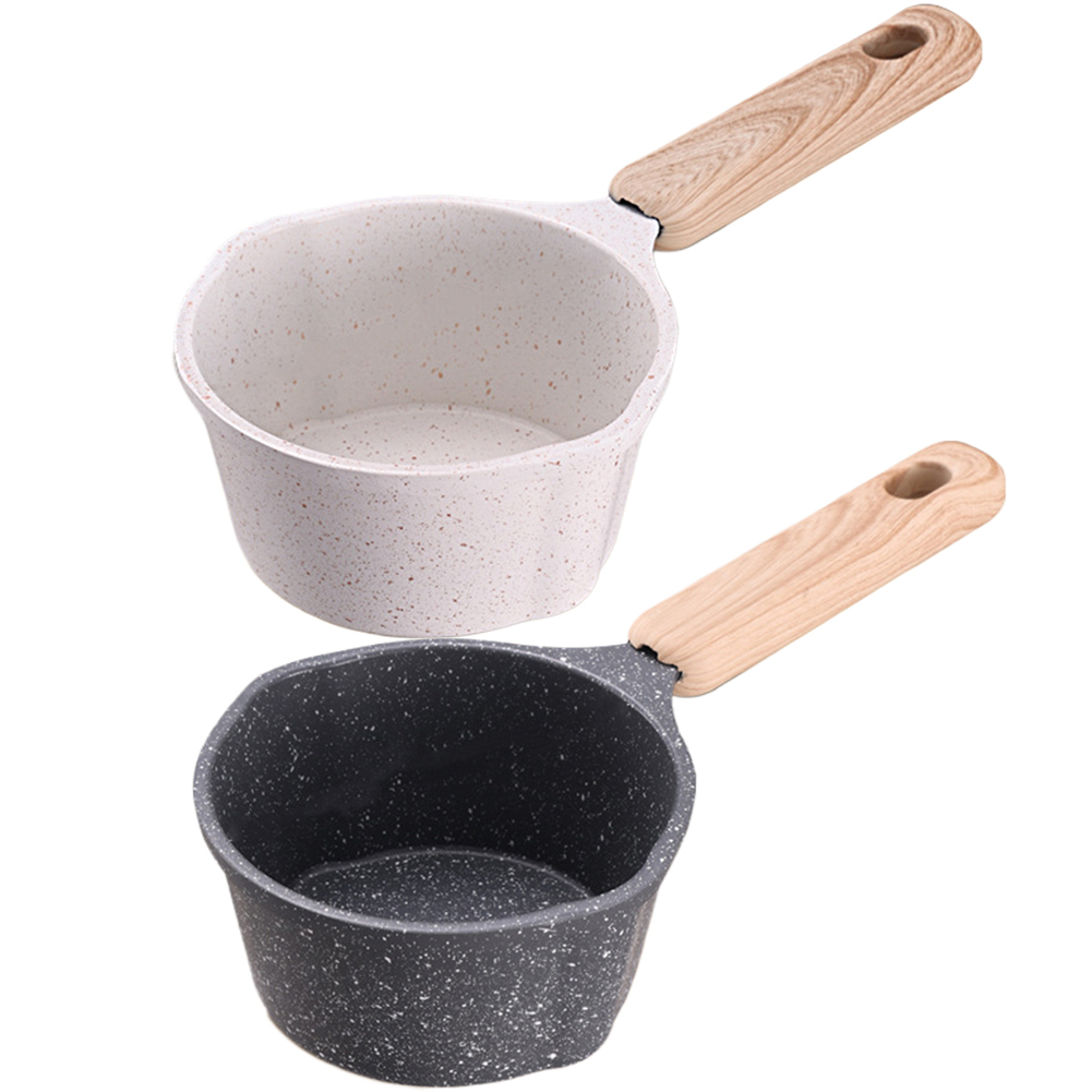 나무 손잡이가 달린 뜨거운 기름 팬, 버터 녹는 냄비, - Camping Cooking Cupboard 리뷰 및 가격