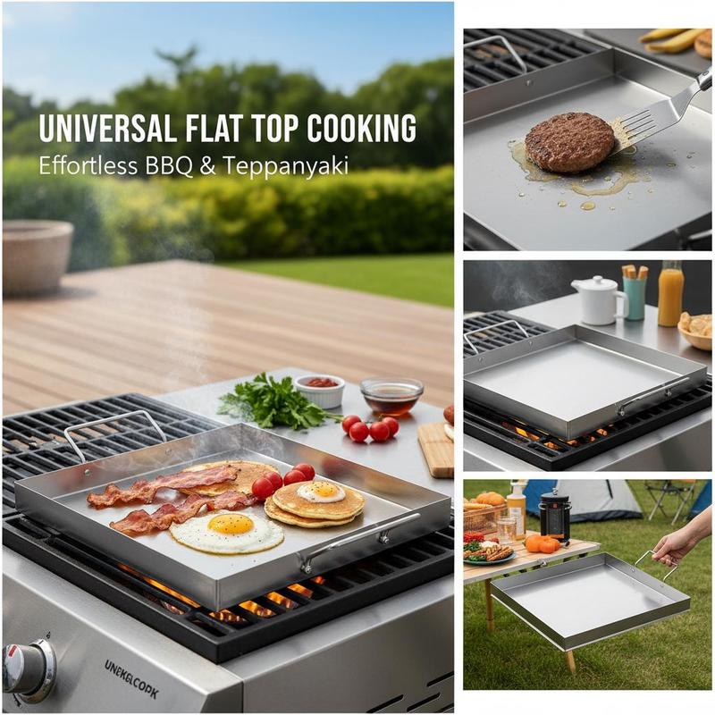 범용 플랫탑 그리들 18x16인치 캠핑, 테일게이팅 파 - Camping Cooking Hardware 리뷰 및 가격