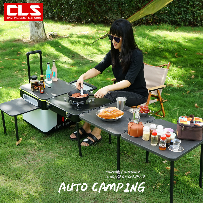 휴대용 이동식 캠핑 키친 테이블, 접이식 야외 조리대  - Camping Cooking Table 리뷰 및 가격