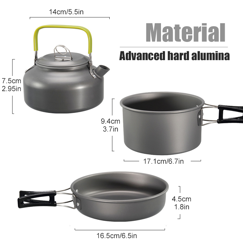 WESTTUNE 캠핑 조리기구 키트 알루미늄 야외 휴대 - Camping Cooking Hardware 리뷰 및 가격