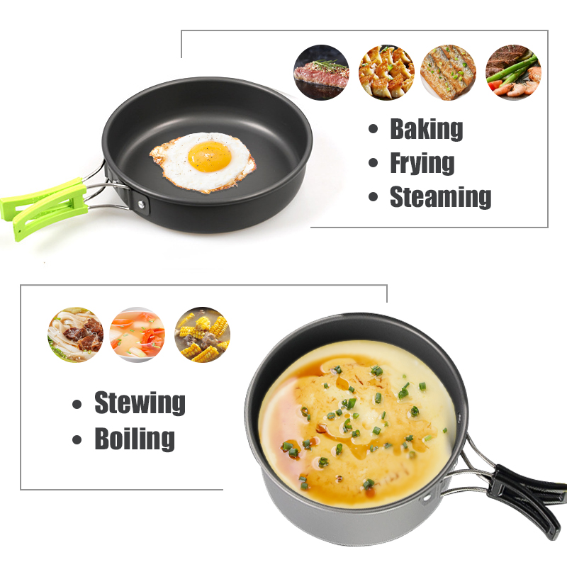 WESTTUNE 캠핑 조리기구 키트 알루미늄 야외 휴대 - Camping Cooking Hardware 리뷰 및 가격