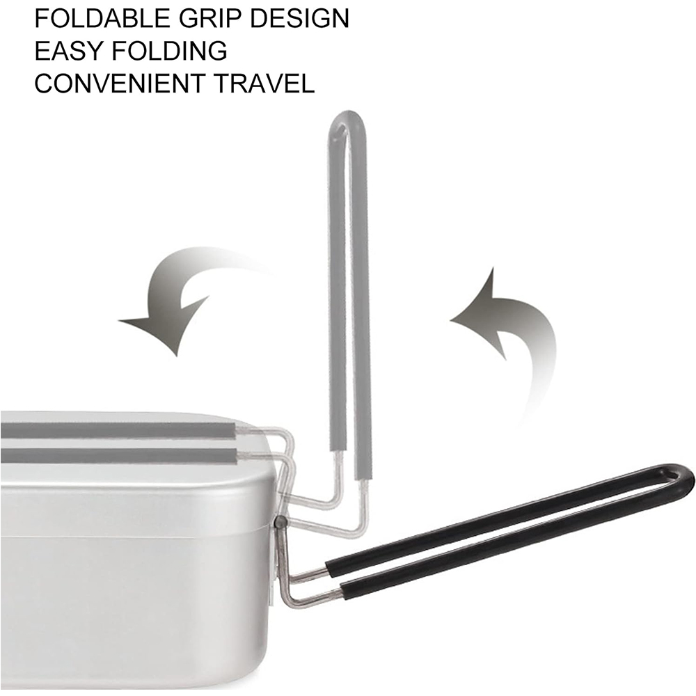 800ML 알루미늄 도시락 상자 야외 캠핑 조리기구 식 - Camping Cooking Hardware 리뷰 및 가격
