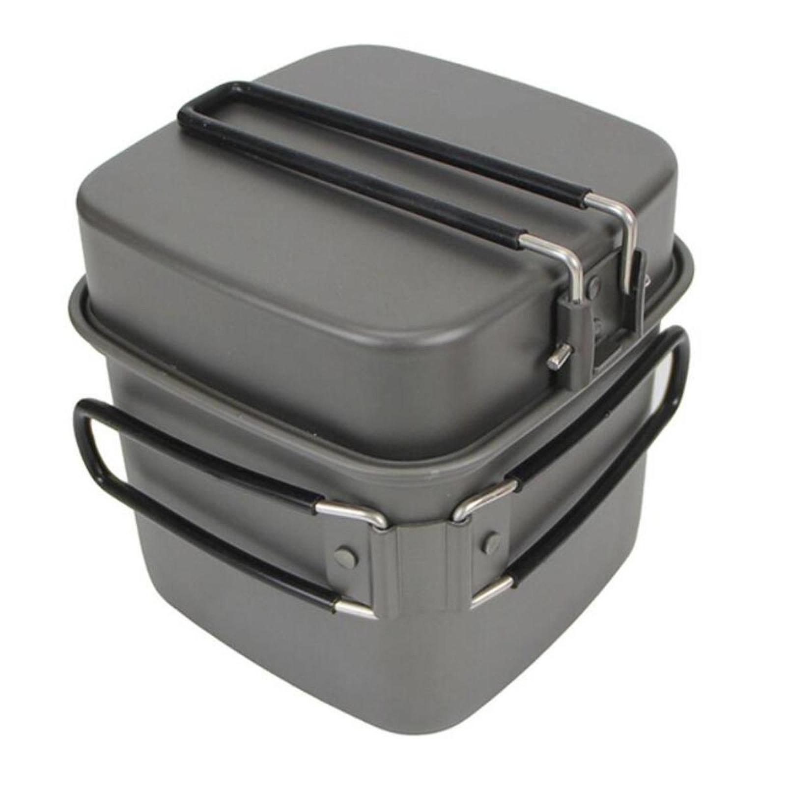 캠핑 조리기구 세트 프라이팬 여행용 경량 캠프 하이킹  - Camping Cooking Pan Set 리뷰 및 가격