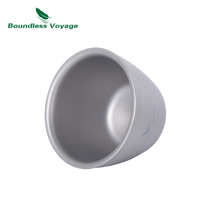 바운드리스 보야지 40ml 티타늄 티컵 미니 이중벽 사 - Camping Cooking Mug 리뷰 및 가격