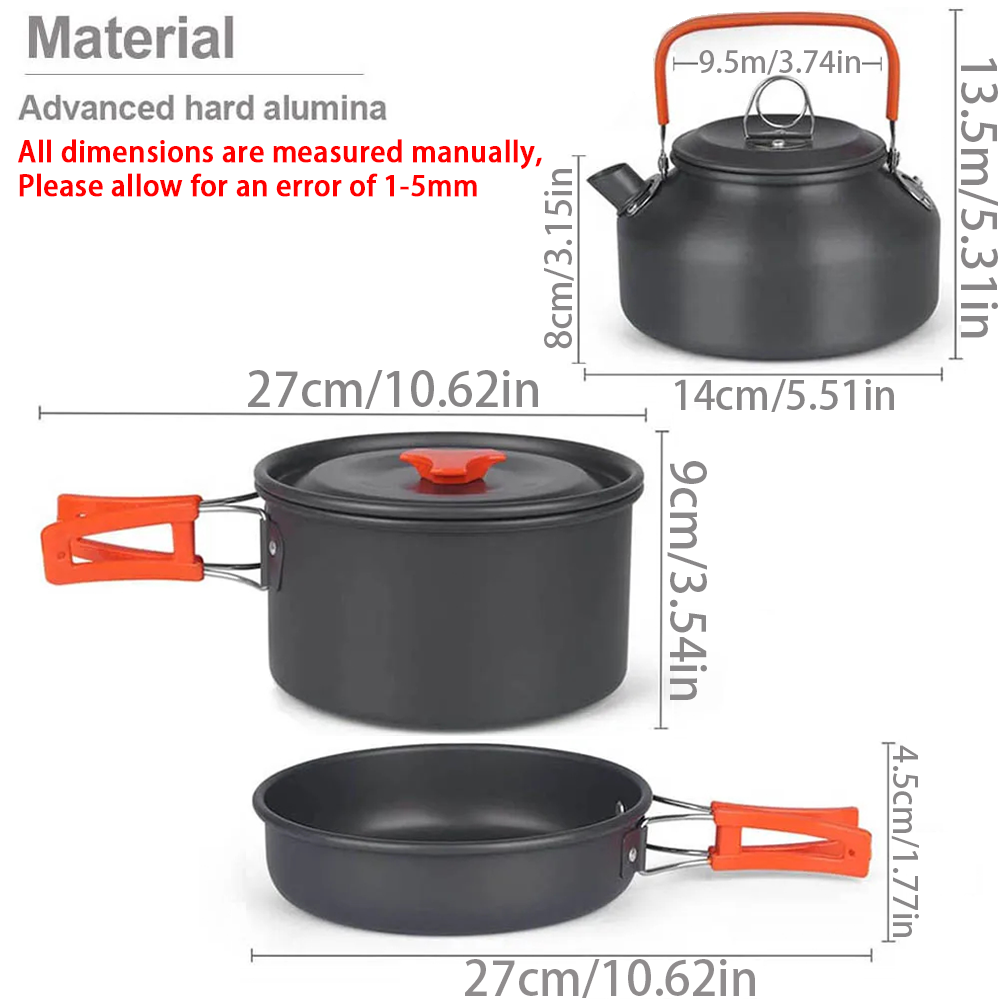 1pcs/1set 캠핑 조리기구 키트 야외 요리 세트  - Camping Cooking Hardware 리뷰 및 가격