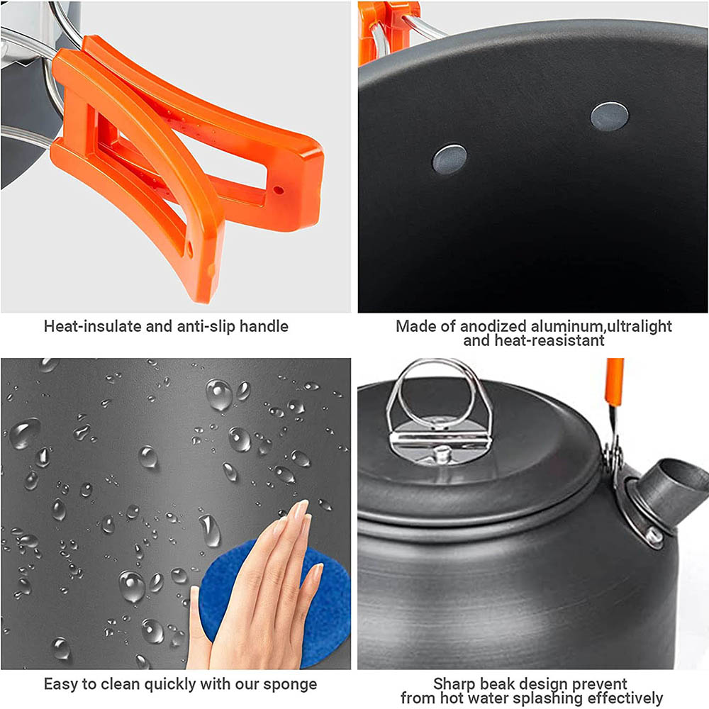 1pcs/1set 캠핑 조리기구 키트 야외 요리 세트  - Camping Cooking Hardware 리뷰 및 가격