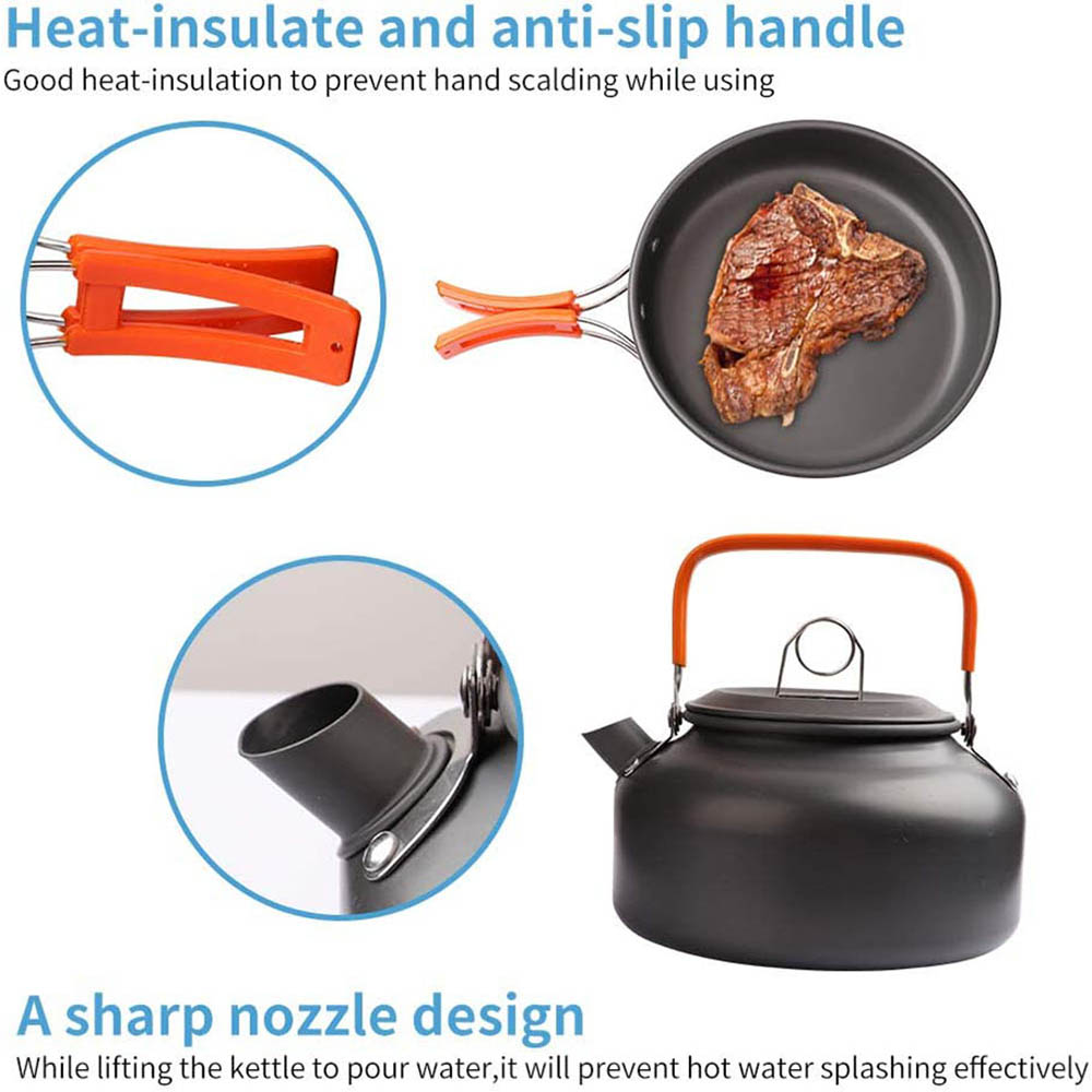 1pcs/1set 캠핑 조리기구 키트 야외 요리 세트  - Camping Cooking Hardware 리뷰 및 가격