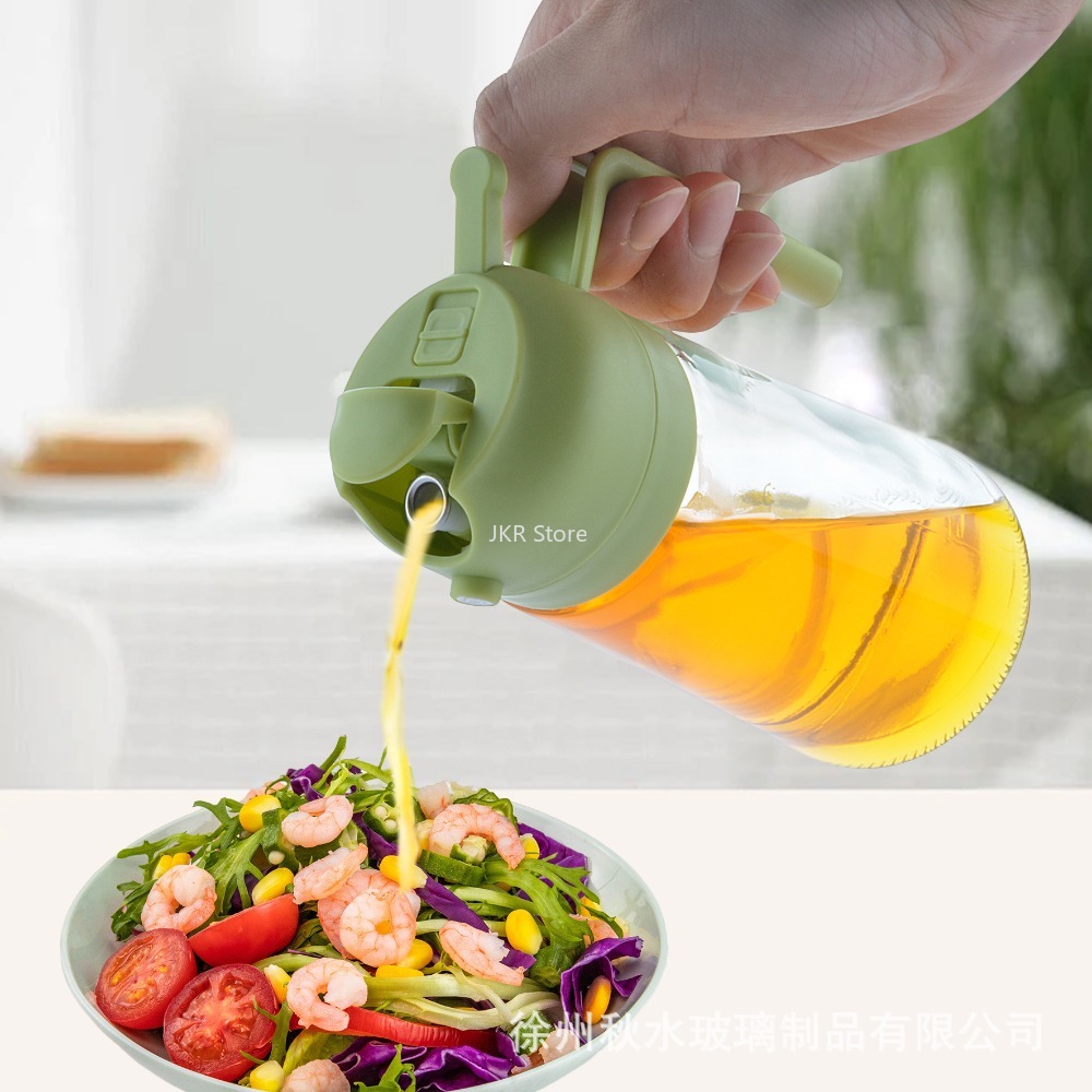 2 in 1 올리브 오일 스프레이 디스펜서 병 대용량  - Camping With Cooking 리뷰 및 가격