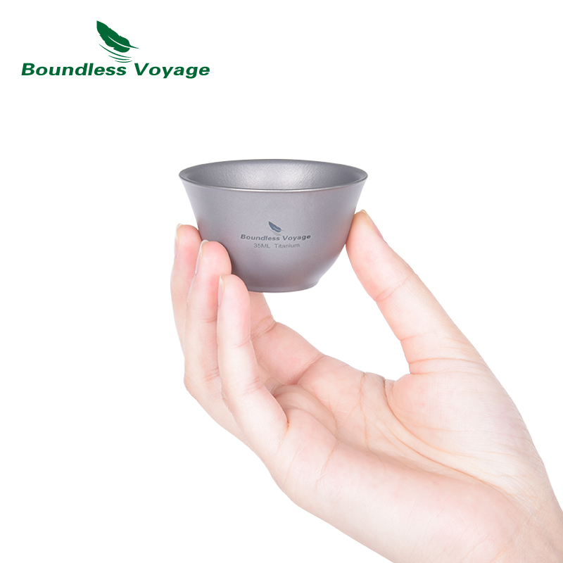 무한 항해 티타늄 티 컵 35ml 미니 술 컵 세트 이 - Camping Cooking Mug 리뷰 및 가격