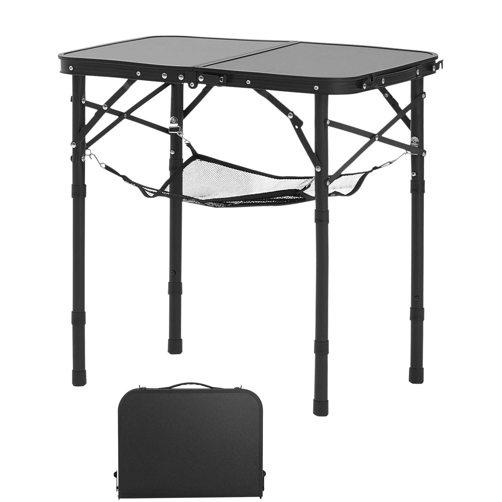 접이식 캠핑 테이블, 높이 조절 가능한 휴대용 사이드  - Camping Cooking Table 리뷰 및 가격