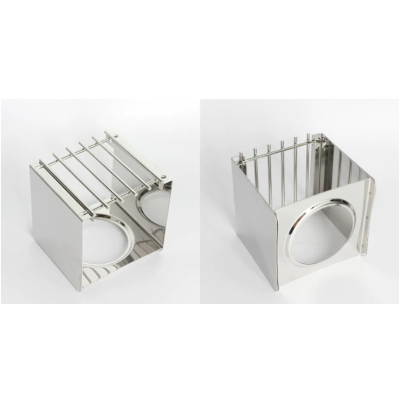 스테인리스 스틸 사각 커피 스토브 스탠드, 모카 포트  - Camping Cooking Hardware 리뷰 및 가격