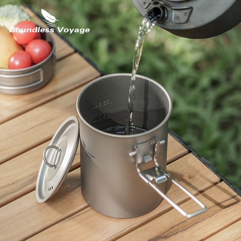 무한 항해 900ml 티타늄 냄비 컵 캠핑 조리기구 접 - Camping Cooking Mug 리뷰 및 가격