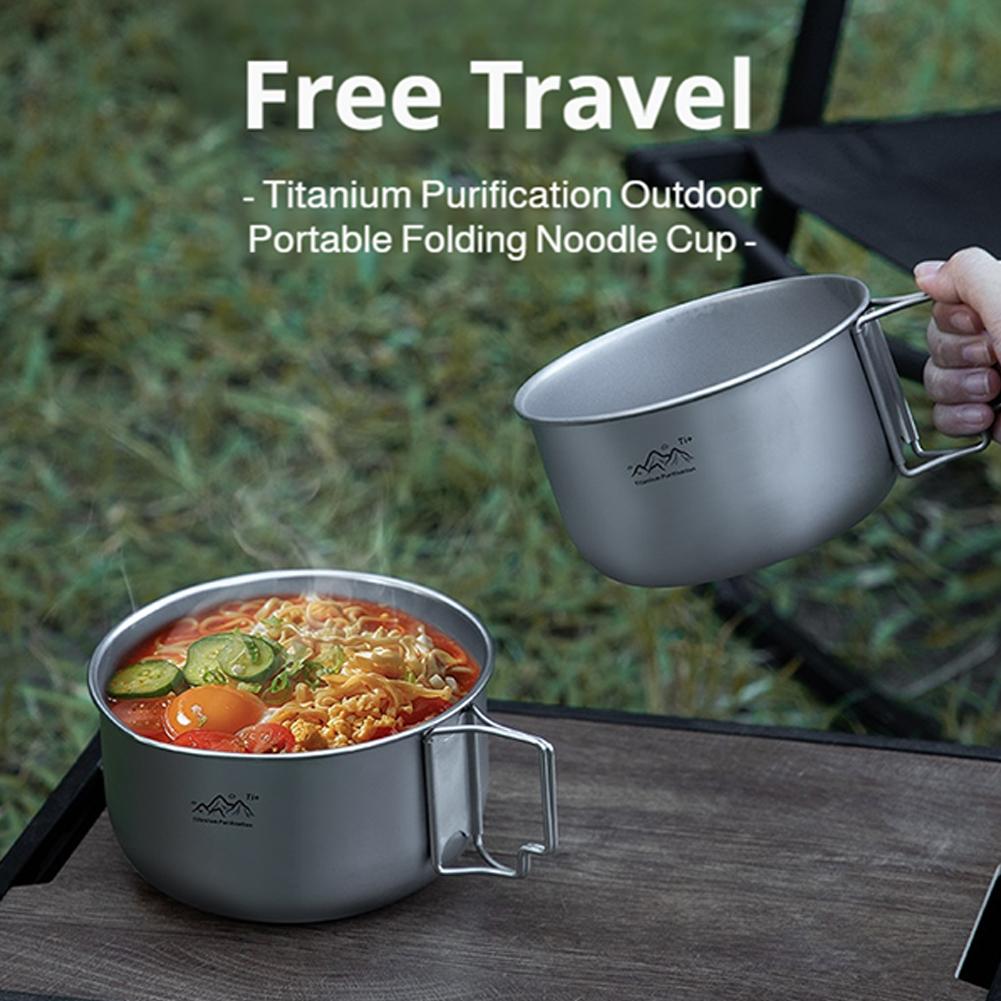 초경량 티타늄 백패킹 조리기구, 야외 하이킹 요리를 위 - Camping Cooking Pan Set 리뷰 및 가격