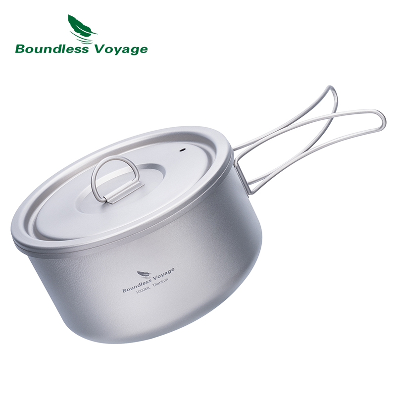 Boundless Voyage 티타늄 캠핑 냄비, 뚜껑 - Camping Cooking Hardware 리뷰 및 가격