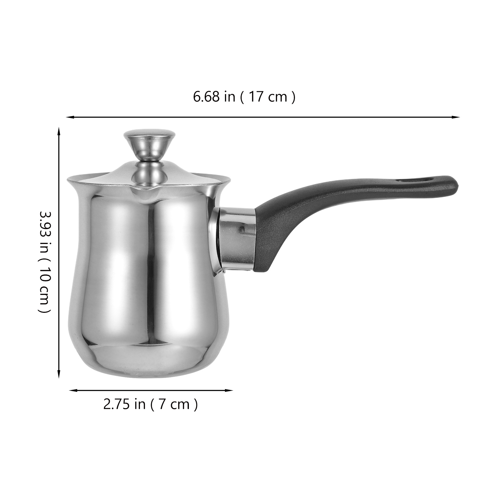 180ml 터키식 커피포트 스테인리스 스틸 스토브 워머 - Camping Cooking Cupboard 리뷰 및 가격