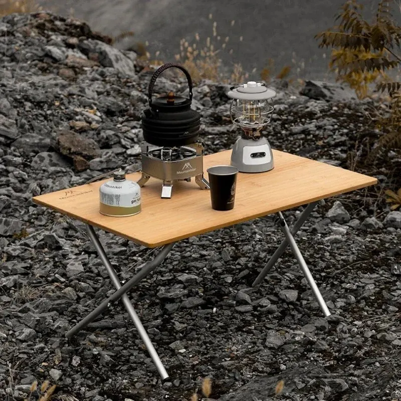 MOUNTAINHIKER 2/3 대나무 접이식 테이블  - Camping Cooking Table 리뷰 및 가격