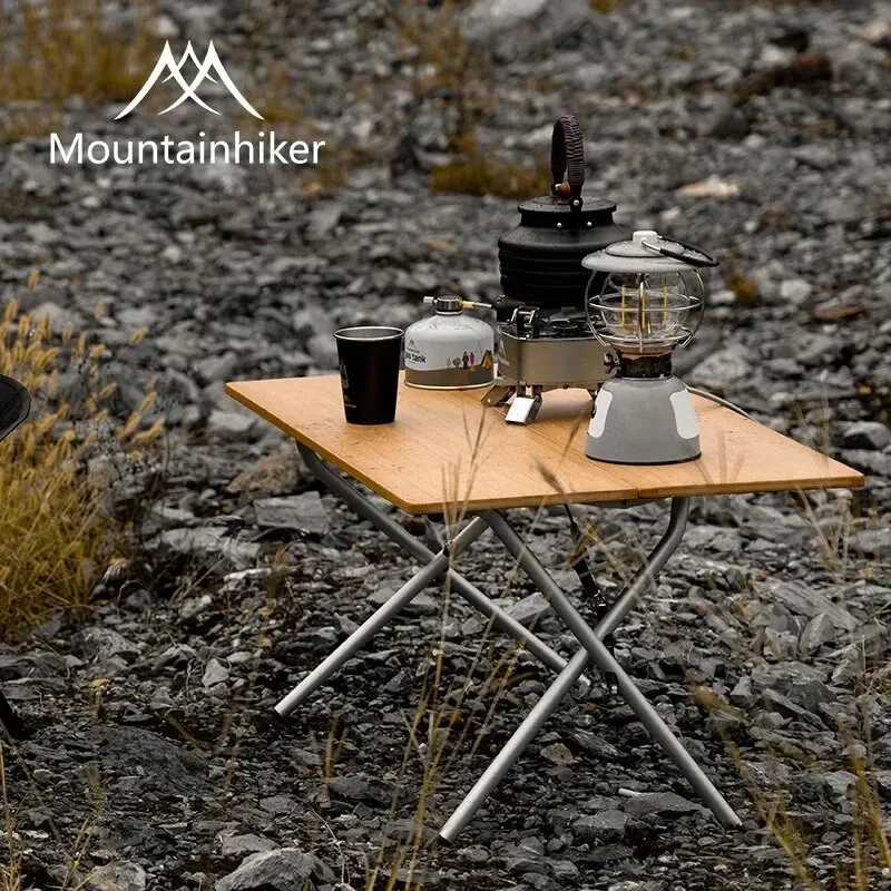 MOUNTAINHIKER 2/3 대나무 접이식 테이블  - Camping Cooking Table 리뷰 및 가격