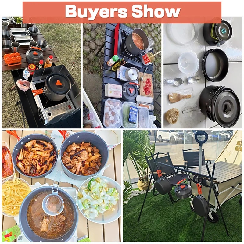 캠핑 요리 세트 캠핑 조리기구 여행용 식기 야외 피크닉 - Camping Cooking Full Set 리뷰 및 가격